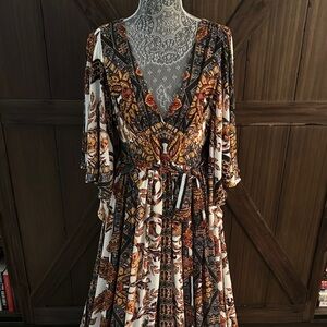 Free People stunning maxi dress
